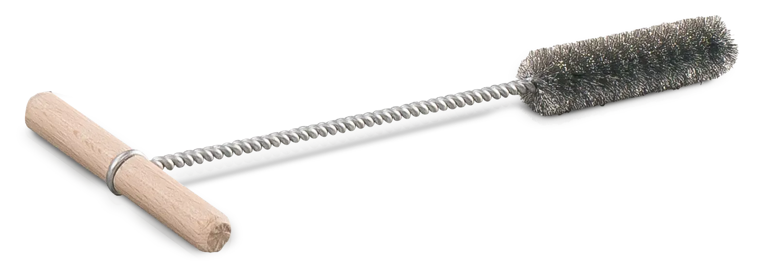 R-BRUSH Metal brush for cleaning holes for M8 rods - label - 1 pc