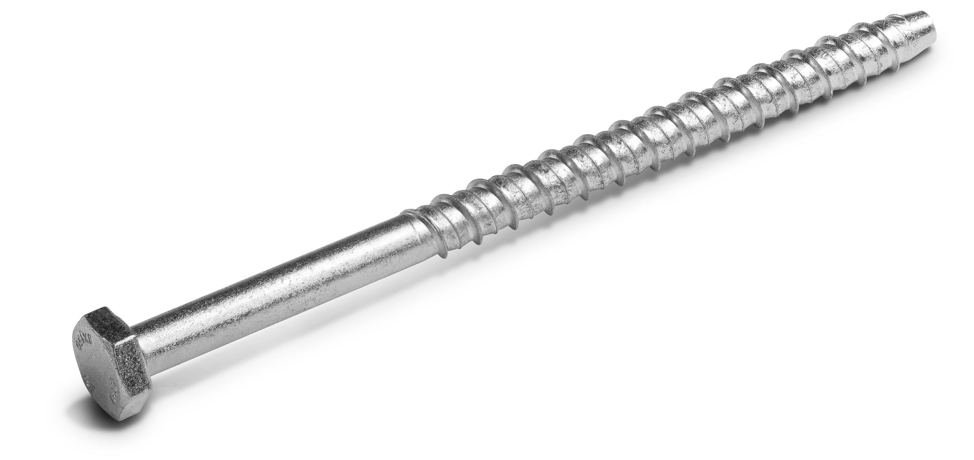 ガルバニック Zinc plated coated hex concrete screw anchor, R-LX-H-ZP 8x75
