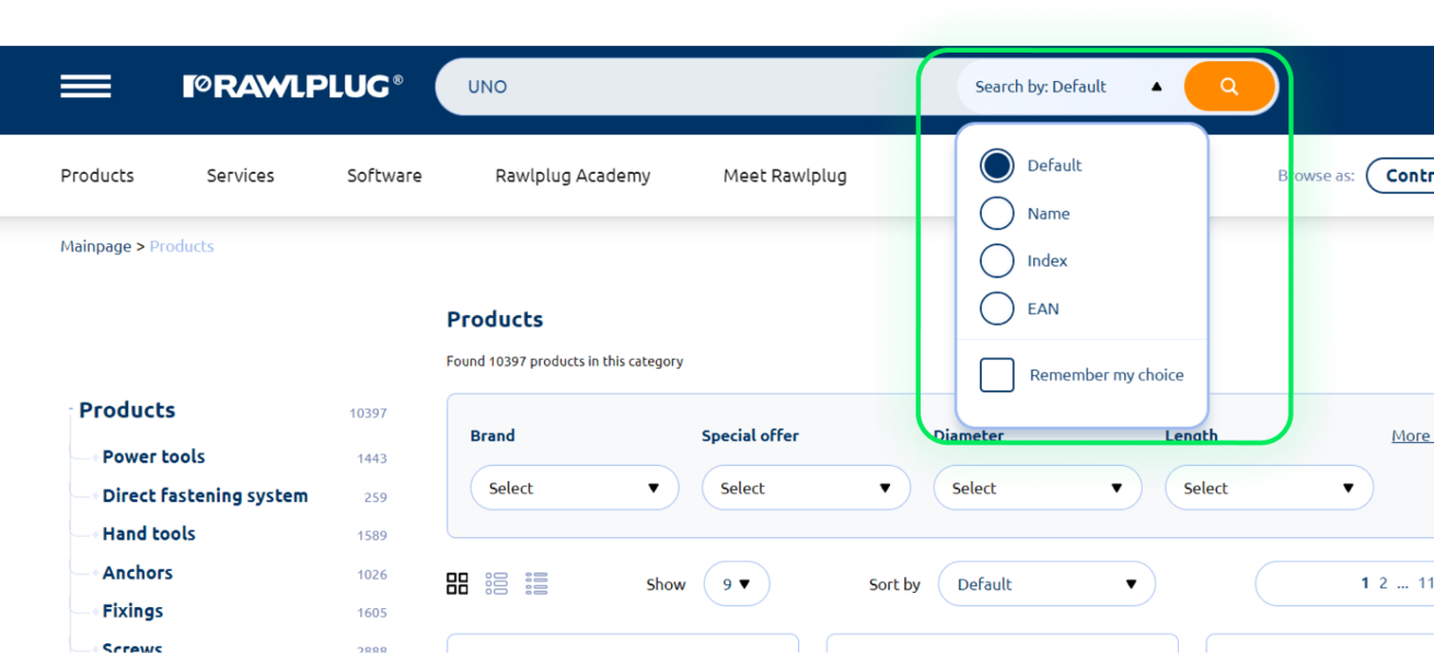 Rawlplug technical library