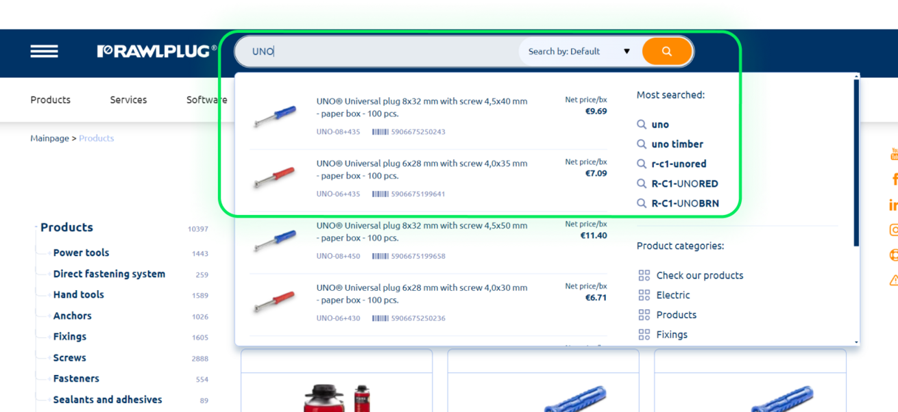 Rawlplug technical library