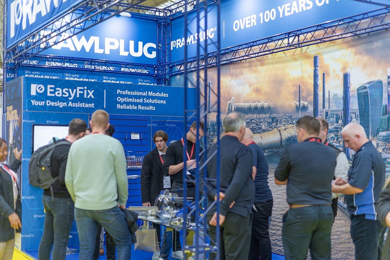 Rawlplug stand at London Build