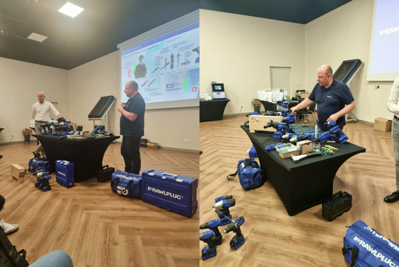Rawlplug Szkolenia dla dekarzy z Grupą 4D