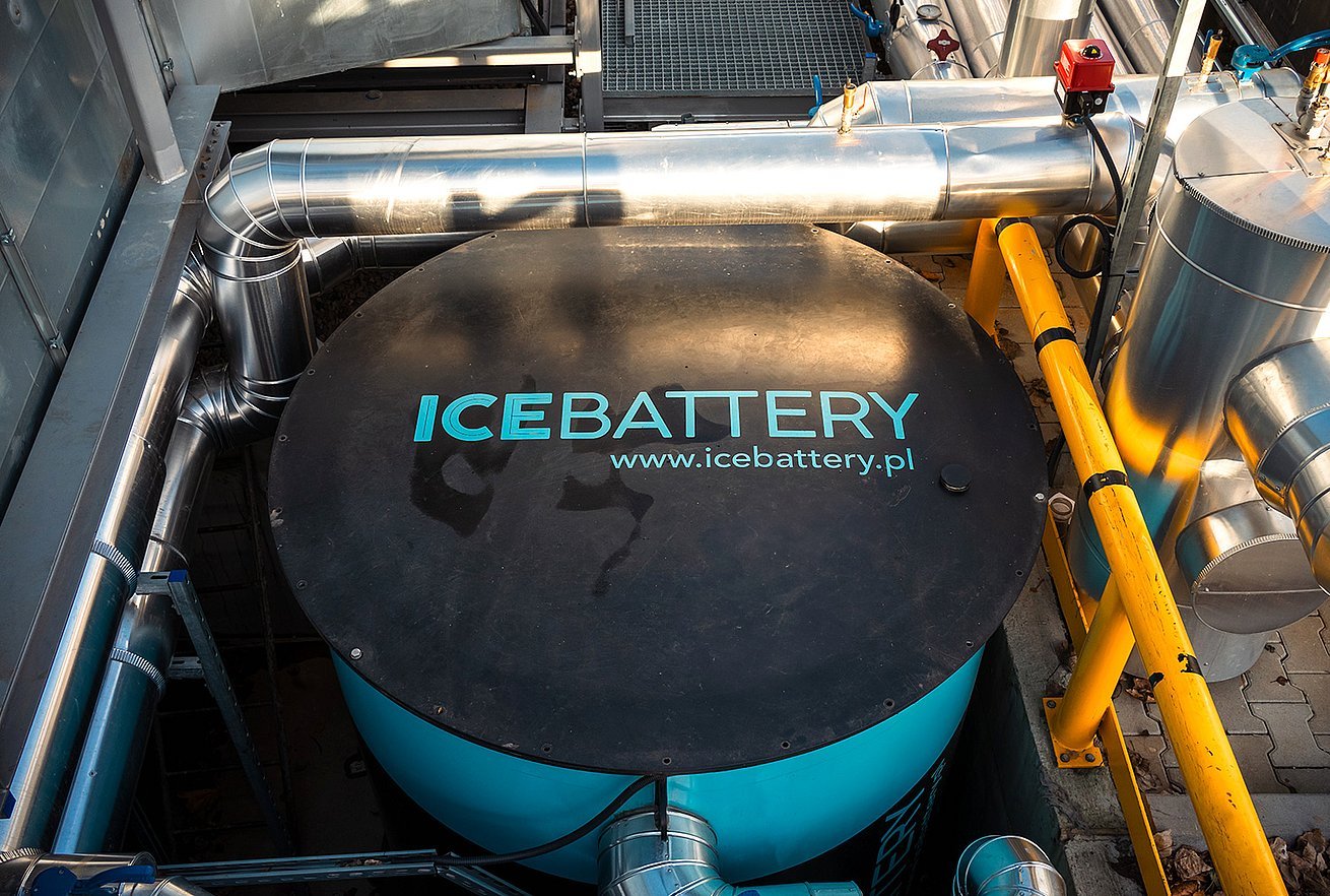 Ice battery already in operation in Wrocław