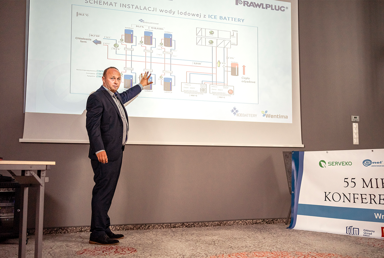 Ice battery presentation. Michal Wojsa from Wentima company.