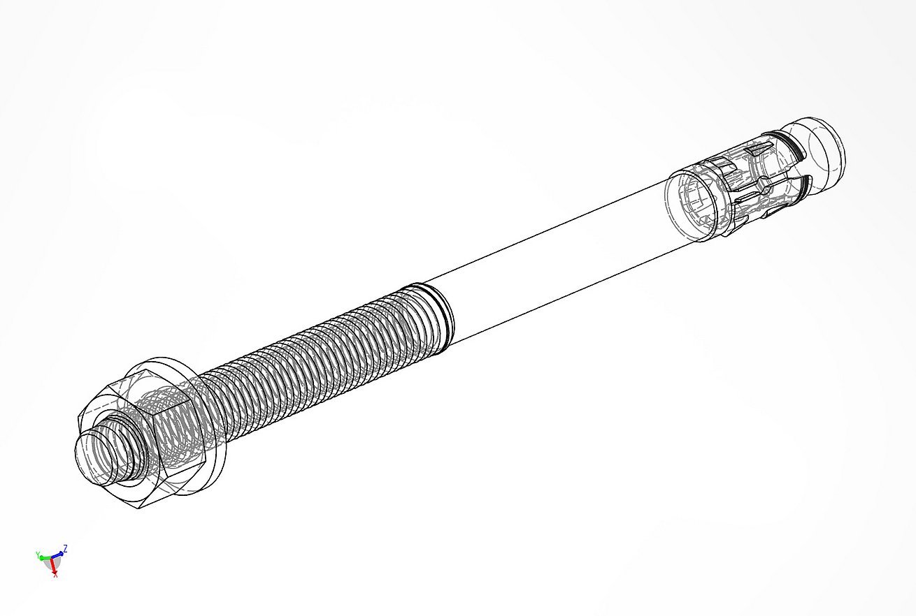 The inclusion of a reference product in a design builds awareness of the Rawlplug brand among the target group, i.e. decision-makers drafting design documentation.