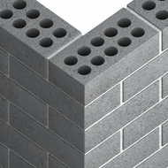 Hollow sand-lime brick (Use category C)