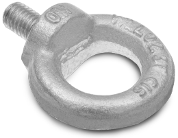 1 Screw Eye Hooks Self Tapping Screws Screw-in Hanger Eye-Shape Ring Hooks  Black 40pcs