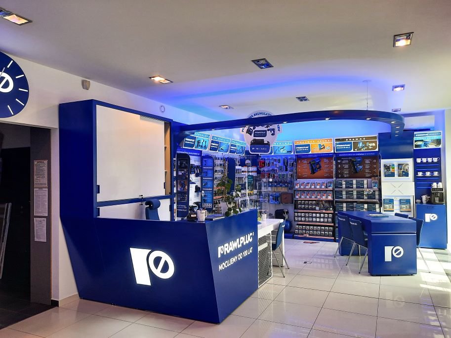 Cracow Rawlplug's shop display