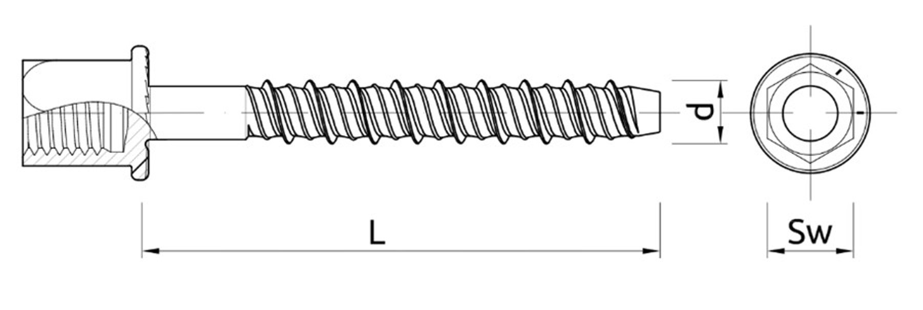 R-LX screw Rawlplug techical